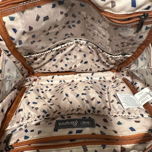 Lug Ranger Cognac Brown Quilted Crossbody Bag - Picture 7 of 10